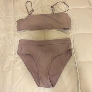 SHEIN 2 piece lavender swimsuit